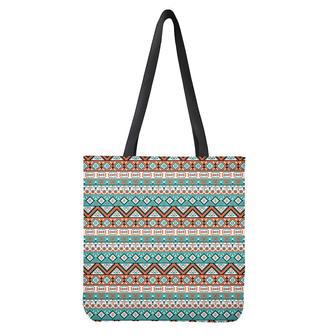 Navajo Geometric Pattern Print Tote Bag | Newhawaiianshirts UK