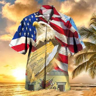 Of July Men's Patriotic Hawaiian Shirt Independence Day Shirts | Newhawaiianshirts AU