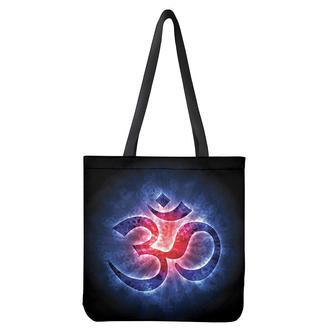 Om Sign Print Tote Bag | Newhawaiianshirts AU