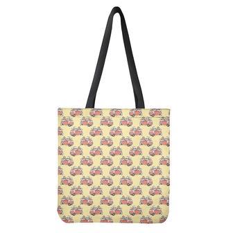 Panda Firefighter And Cat Pattern Print Tote Bag | Newhawaiianshirts AU