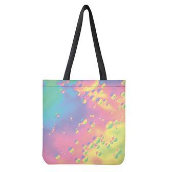 Pastel Acid Melt Print Tote Bag | Newhawaiianshirts UK