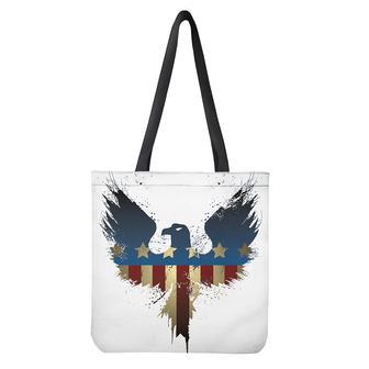 Patriotic American Eagle Print Tote Bag | Newhawaiianshirts AU