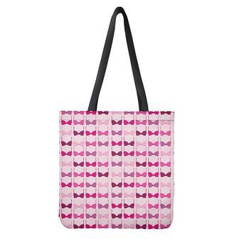 Pink Bra Breast Cancer Pattern Print Tote Bag | Newhawaiianshirts DE