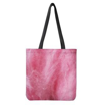 Pink Cotton Candy Print Tote Bag | Newhawaiianshirts UK