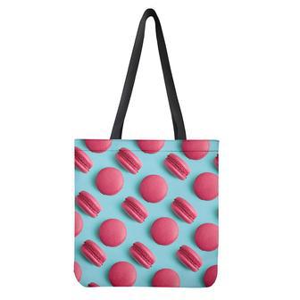 Pink Macarons Print Tote Bag | Newhawaiianshirts AU