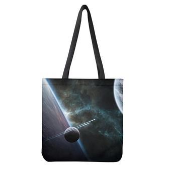 Planet And Space Print Tote Bag | Newhawaiianshirts DE