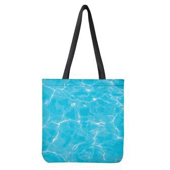 Pool Water Surface Print Tote Bag | Newhawaiianshirts DE