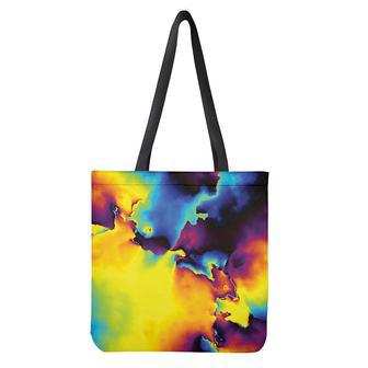 Psychedelic Acid Print Tote Bag | Newhawaiianshirts DE