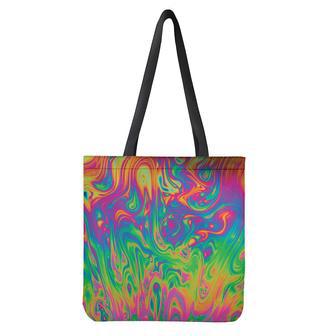 Psychedelic Surface Print Tote Bag | Newhawaiianshirts UK