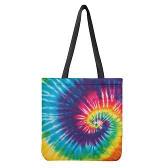 Rainbow Tie Dye Print Tote Bag | Newhawaiianshirts UK