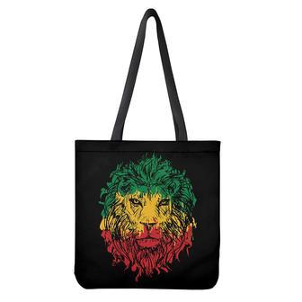 Rasta Lion Print Tote Bag | Newhawaiianshirts