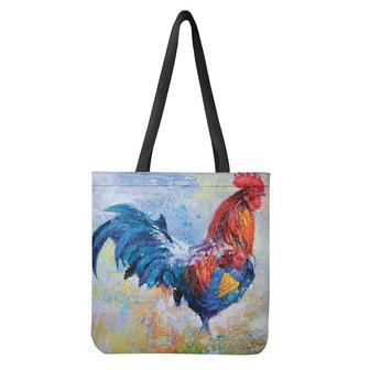 Rooster Painting Print Tote Bag | Newhawaiianshirts UK