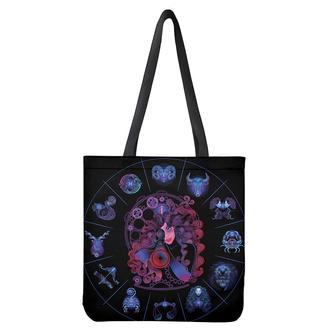 Sagittarius And Astrological Signs Print Tote Bag | Newhawaiianshirts