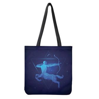 Sagittarius Horoscope Sign Print Tote Bag | Newhawaiianshirts UK