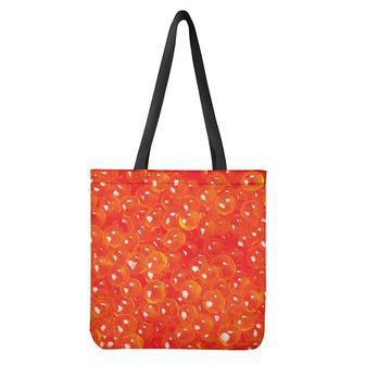 Salmon Roe Print Tote Bag | Newhawaiianshirts AU