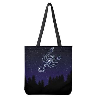 Scorpio Constellation Print Tote Bag | Newhawaiianshirts CA