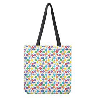 Seven Chakra Symbols Pattern Print Tote Bag | Newhawaiianshirts UK