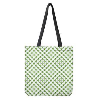 Shamrock Saint Patrick's Day Print Tote Bag | Newhawaiianshirts UK