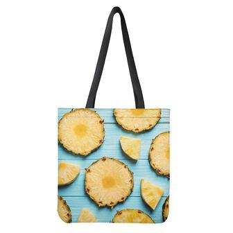 Sliced Pineapple Print Tote Bag | Newhawaiianshirts