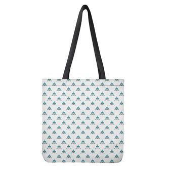 Smiley Shark Pattern Print Tote Bag | Newhawaiianshirts DE