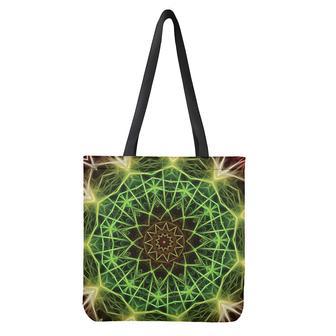 Sparkle Kaleidoscope Print Tote Bag | Newhawaiianshirts