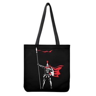 Spartan Warrior Print Tote Bag | Newhawaiianshirts CA