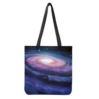 Spiral Milky Way Print Tote Bag | Newhawaiianshirts AU