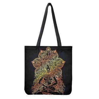 Spiritual Girl Mandala Print Tote Bag | Newhawaiianshirts CA