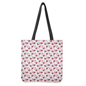 Splash Wine Pattern Print Tote Bag | Newhawaiianshirts CA