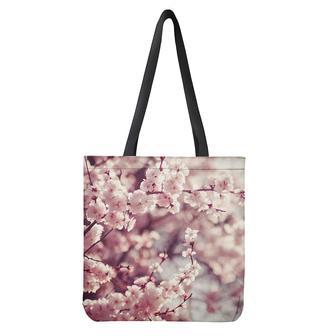 Spring Cherry Blossom Print Tote Bag | Newhawaiianshirts AU