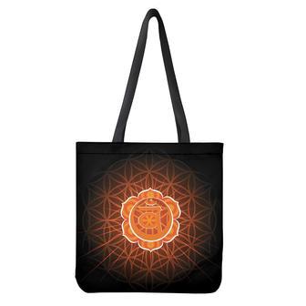 Swadhisthana Chakra Spiritual Print Tote Bag | Newhawaiianshirts DE