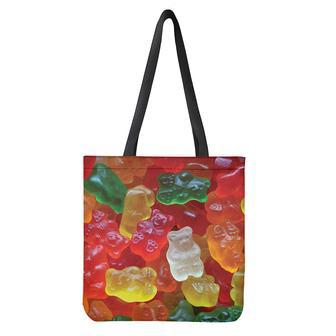 Sweet Gummy Bear Print Tote Bag | Newhawaiianshirts UK