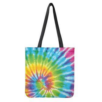 Swirl Tie Dye Print Tote Bag | Newhawaiianshirts DE