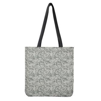 Tan Digital Camo Pattern Print Tote Bag | Newhawaiianshirts CA