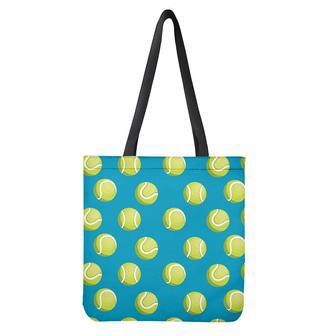 Tennis Theme Pattern Print Tote Bag | Newhawaiianshirts DE