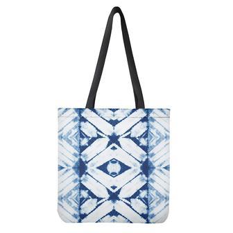 Tie Dye Shibori Pattern Print Tote Bag | Newhawaiianshirts