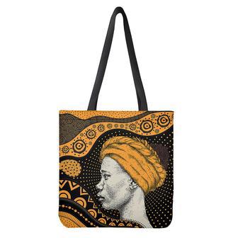 Tribal African Girl Print Tote Bag | Newhawaiianshirts AU