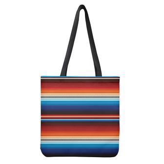 Tribal Mexican Blanket Pattern Print Tote Bag | Newhawaiianshirts