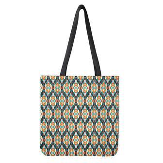 Tribal Native American Pattern Print Tote Bag | Newhawaiianshirts UK