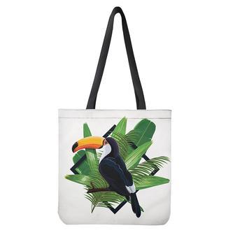 Tropical Toco Toucan Print Tote Bag | Newhawaiianshirts AU