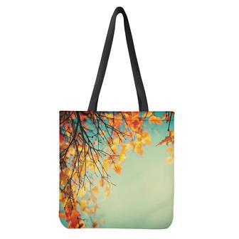 Vintage Autumn Print Tote Bag | Newhawaiianshirts CA