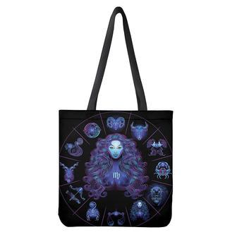 Virgo And Astrological Signs Print Tote Bag | Newhawaiianshirts AU