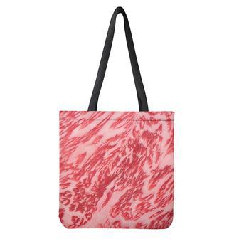 Wagyu Beef Meat Print Tote Bag | Newhawaiianshirts DE