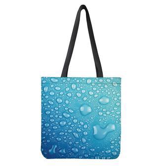 Water Drops Print Tote Bag | Newhawaiianshirts