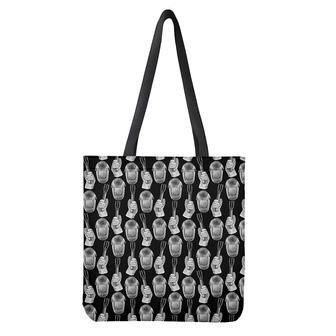 Watercolor Welder Pattern Print Tote Bag | Newhawaiianshirts CA