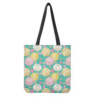 Watercolor Yarn Pattern Print Tote Bag | Newhawaiianshirts UK