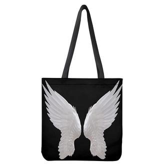 White Angel Wings Print Tote Bag | Newhawaiianshirts UK