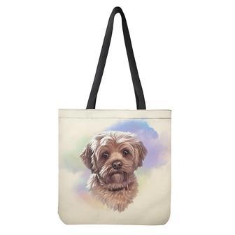 Yorkshire Terrier Portrait Print Tote Bag | Newhawaiianshirts