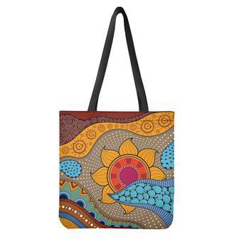 African Sun Print Tote Bag | Newhawaiianshirts