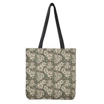 Aloha Hawaiian Camo Flower Pattern Print Tote Bag | Newhawaiianshirts